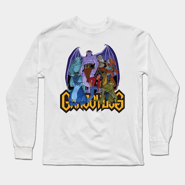 Gargoyles Long Sleeve T-Shirt by thebeatgoStupid